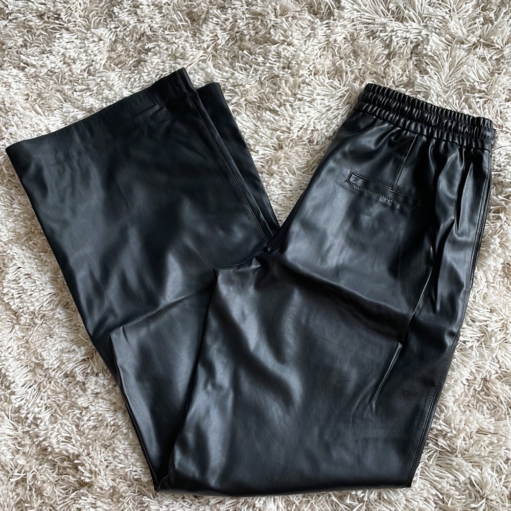 Zara leather pants
